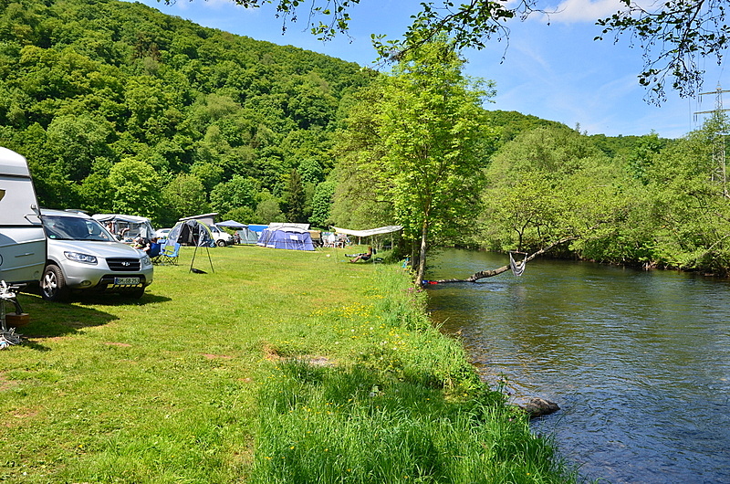 Camping am Wasser